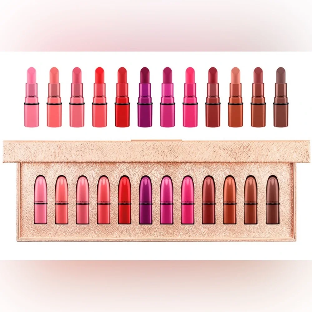 MAC Cosmetics Snow Ball Mini Lipstick Kit Holiday Limited Edition NEW IN BOX